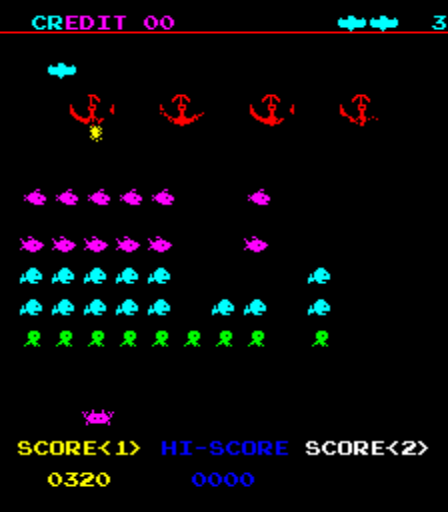 Space Ranger (bootleg of Space Invaders) Screenthot 2